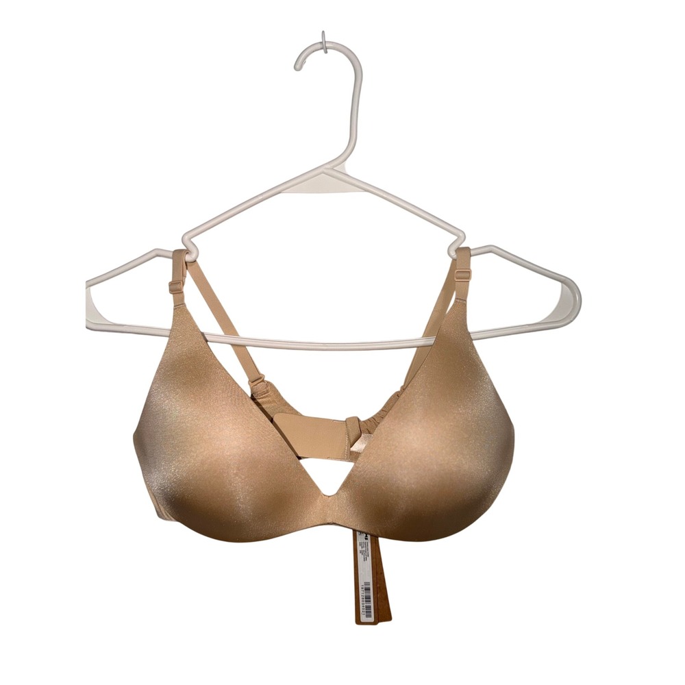 SKIMS Wireless Form Super Push-Up Bra Color Sand 34B BA-PLG-2632 NWT